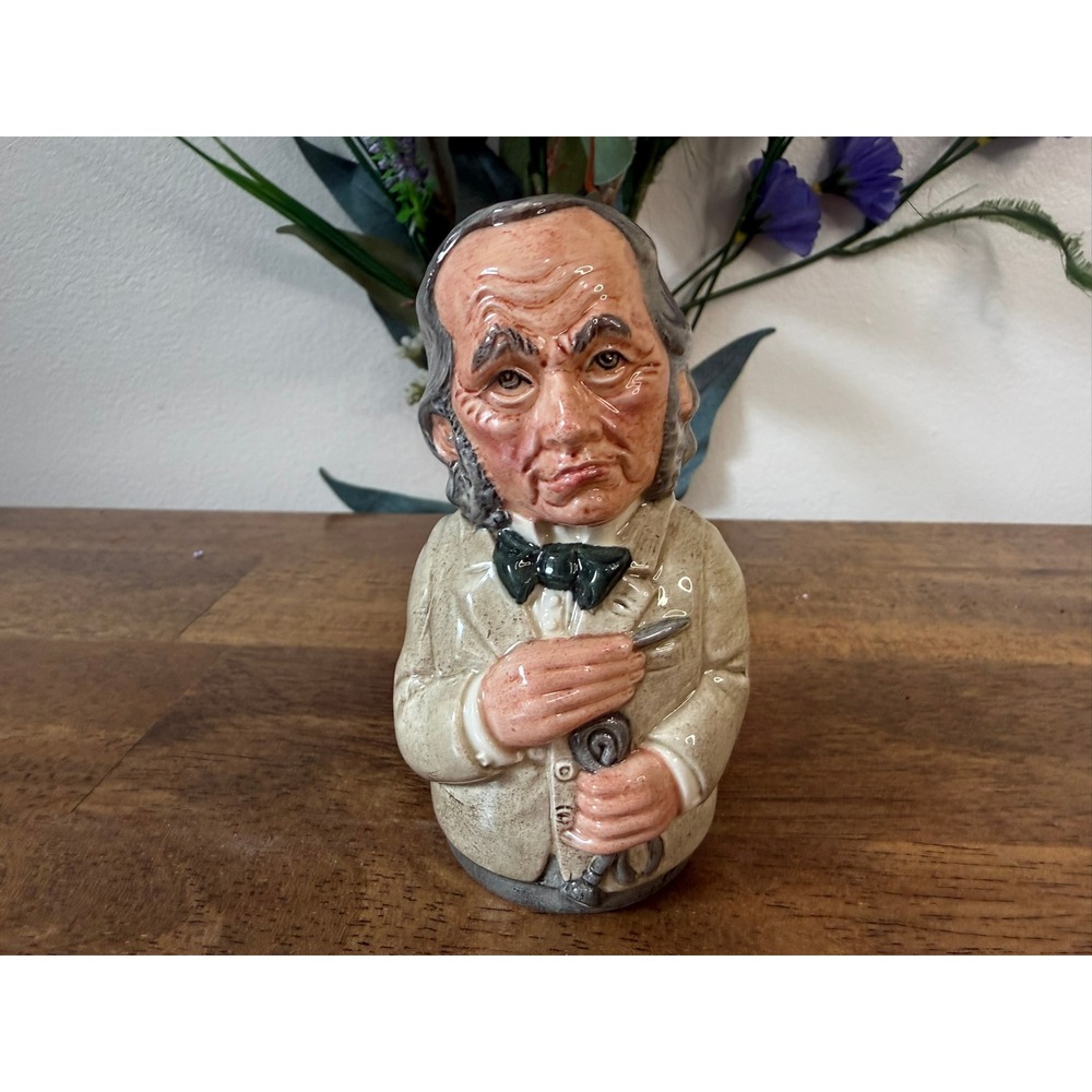 Vintage Royal Doulton Dr Pulse Physician D6723 Doultonville Toby Jug 1984
